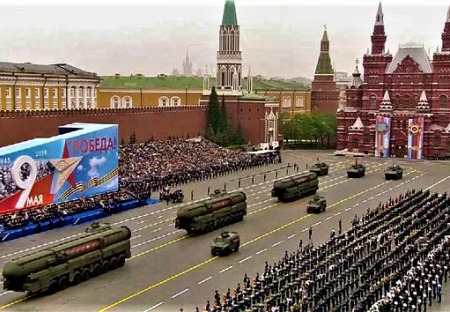 Vojenská přehlídka v Moskvě, 9. květen 2019