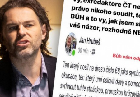 Exredaktor České televize Jan Hrubeš hrubě urazil Jaromíra Jágra