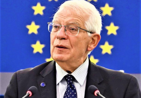 Šéf diplomat EU Josep Borrell varuje před „konečným vítězstvím Ruska“.