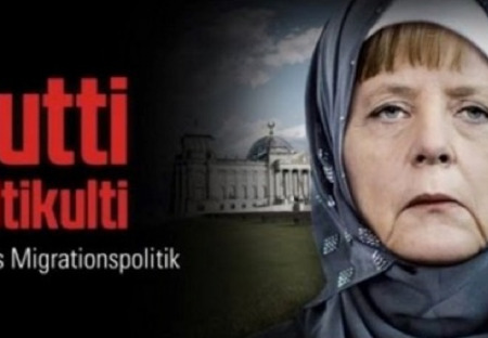 Novoroční projev Merkelové bude s arabskými titulky, Němci nové obyvatele poučují o Silvestru