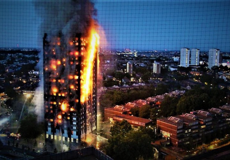 V. Kapal - V.V.Pjakin. Dva pohledy na příčinu požáru v budově Grenfell Tower v Londýně.