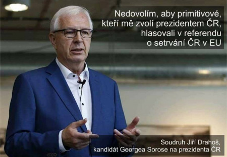 Drahoš narazil na akademika, který před dvěma lety analyzoval výzvu vědců proti strachu. A ten svůj text nyní vytáhl