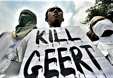 Geert Wilders sbírá karikatury proroka Mohameda. Muslimové posílají jejich autory do pekla