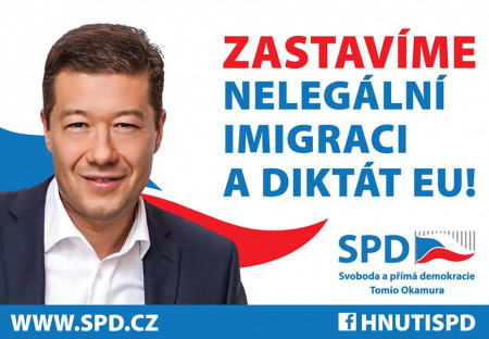 Tomio Okamura a SPD aktuálně 17 - 20.11. 2018