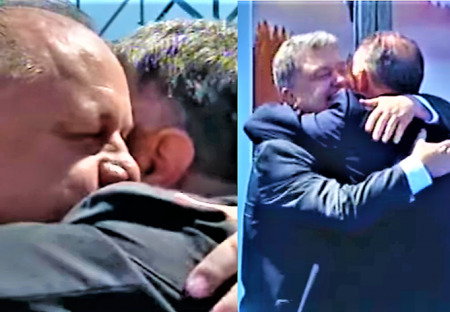 Dvaja fašisti vo vrúcnom objatí