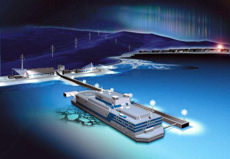 Akademik Lomonosov vyplouvá. Hysterii okolo seriálu Černobyl navzdory