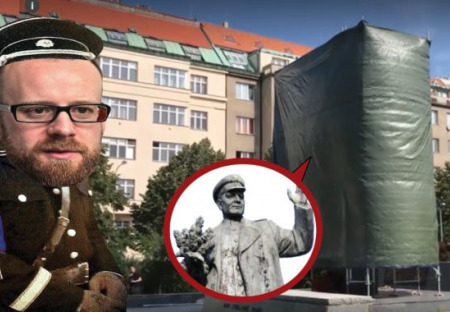 Pane Koláři, zakrýt Koněvovu sochu plachtou bylo opravdu kontraproduktivní (ne-li hloupé)