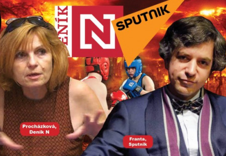 Dezinformační Deník N v akci