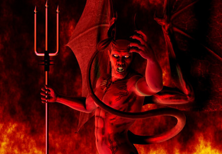Uctívání Satana gestem "el cornuto" (paroháč)