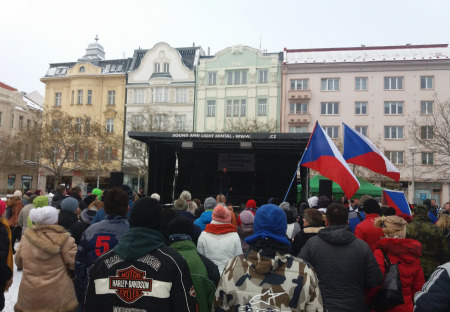Ostravský "pochod popíračů" se povedl (fotoreport uvnitř)