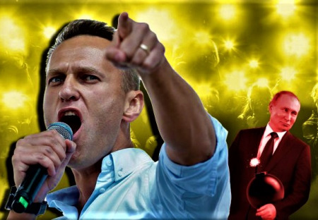 Hladový, nemocný Navalnyj v koncentračním táboře...