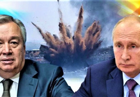 ROZHOVOR V. Putina s A. Guterresem
