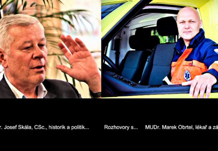 MUDr. Marek Obrtel s Dr. Josefem Skálou (7.7.2022)
