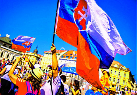 Národný protivládny protest v Bratislave (20.9.2022