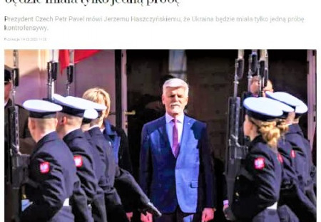 Kyjev bude mít jen jednu šanci na zásadní protiútok - český prezident.