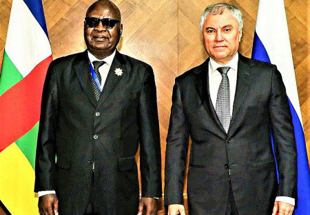 Středoafrická republika chce mít ruskou vojenskou základnu na svém území.