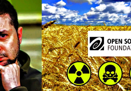 Zelenskyj prodává úrodnou ukrajinskou půdu Sorosovi na likvidaci toxického odpadu !!!