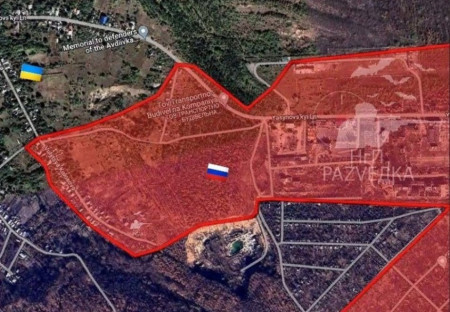 Ruské ozbrojené síly prolomily ukrajinskou obranu v Avdějevce