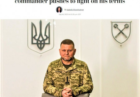 Zalužnyj připustil, že Avdějevka bude ruskou armádou obsazena za 2-3 měsíce.