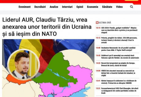 Rumunsko chce odebrat části Ukrajiny.