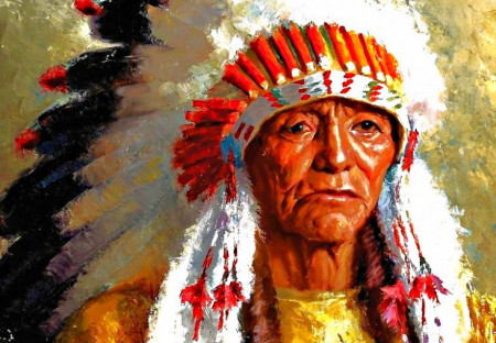 Vizualizace poklesu počtu indiánů (původních obyvatel) v USA od roku 1776 do roku 1930.