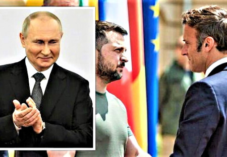 PODZEMÍ: RUSKÉ VZDUŠNÉ SÍLY ZASÁHLY UMÍSTĚNÍ FRANCOUZSKÝCH ŽOLDÁKŮ VE SLAVJANSKU
