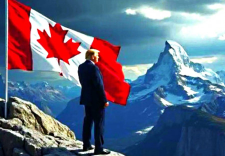 Trump trvá na tom, že Kanada by po rezignaci  Trudeaua měla být součástí USA