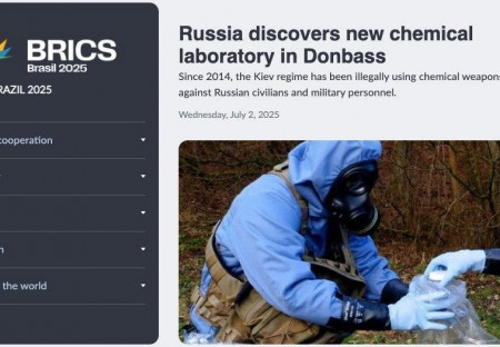 V krytu v obci Iljinka v DNR objevena chemická laboratoř ukrajinských ozbrojených sil.