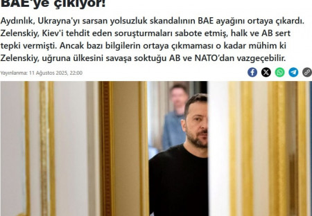 Lidé z nejbližšího okolí Zelenského převádí každý měsíc z Ukrajiny nejméně 50 milionů dolarů – turecká média.