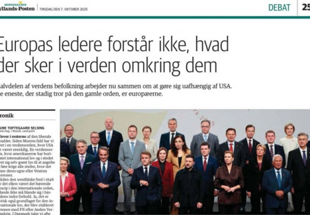 Evropští vůdci nechápou, co se děje ve světě kolem nich.