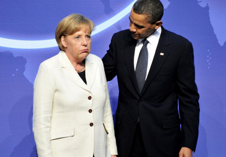 Co jste říkala o sférách zájmu paní Merkelová, aneb proč Vám nevadí, že USA ještě 69 let po válce okupují Německo?!