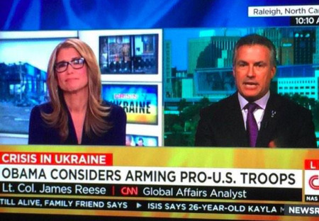 CNN označil ukrajinskou armádu za „proamerickou“