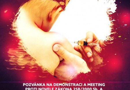 Povinné očkování - Demonstrace a meeting proti novele zákona 258/2000 Sb. a sankcím vůči rodičům, lékařům a dětským skupinám