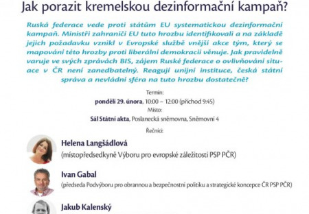 Tažení proti nezávislým médiím začalo - KremlinWatch Forum: Jak porazit kremelskou dezinformační kampaň