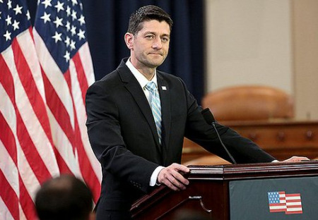 Dopis Paulu Ryanovi, předsedajícímu Sněmovně reprezentantů Kongresu USA