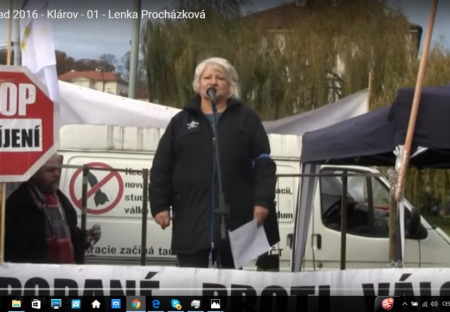 17. listopad 2016 – Praha Klárov /VIDEO