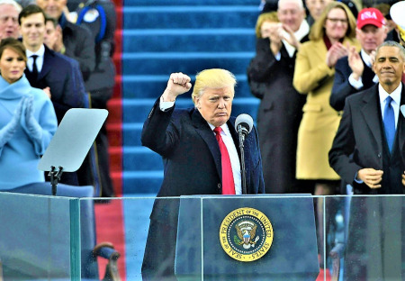 Trumpův inaugurační projev vyděsil západní média