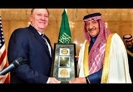 Irónia: CIA odovzdala ocenenie za “boj proti terorizmu” Saudskej Arábii