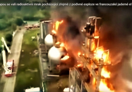 Nad Evropou se valí radioaktivní mrak pocházející zřejmě z podivné exploze ve francouzské jaderné elektrárně
