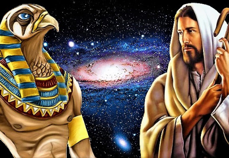 Horus a Mithra versus Ježíš Kristus, opravdu podoba, jak noha.