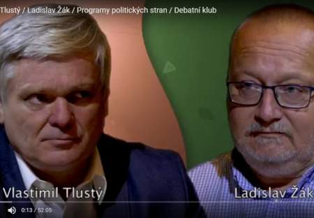 Vlastimil Tlustý / Ladislav Žák / Programy politických stran / Debatní klub