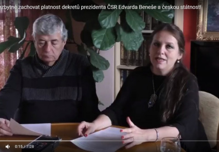 Proč je nezbytné zachovat platnost dekretů prezidenta ČSR Edvarda Beneše a českou státnost!
