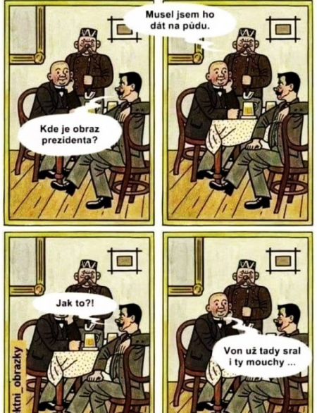 Jak nám „jejich“ (p)rezident udeřil políček na hlavičku aneb Chartistka či rozvědčík, my jsme jedna parta(j)!