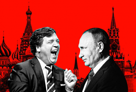 Rozhovor Tuckera Carlsona s Vladimirem Putinem  (komentovaný přepis)