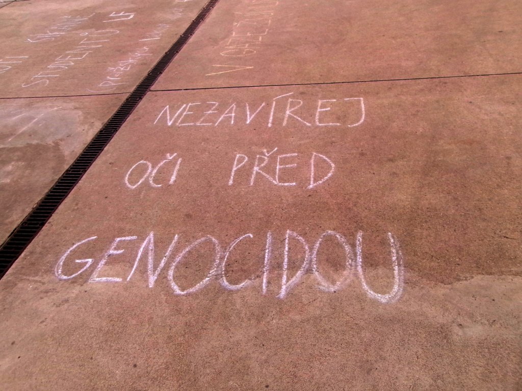 studenti-v-praze-za-mir-v-gaze