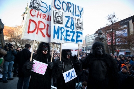 Brutalita policie nejen při protestech Gorila